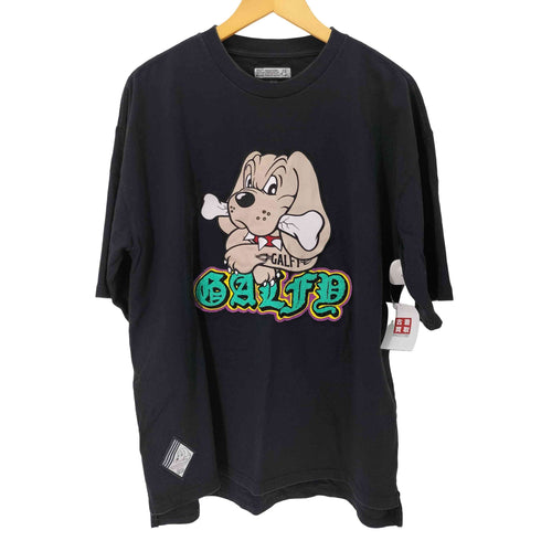 ガルフィー GALFY フロントデザイン コットン 半袖Tシャツ メンズ  中型犬